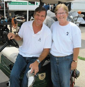 Jane Farmer and Dennis Quaid