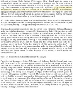 From City Attorney, Dennis Frieders, memo to City Councikl