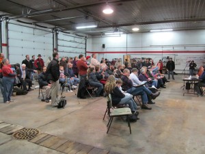 Cortland Township Electors meeting January 31, 2013.