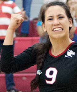 Paige Dacanay, NIU Volleyball libero