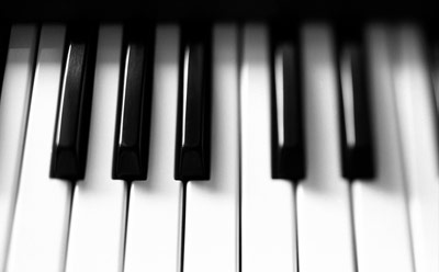 Photo of piano keys