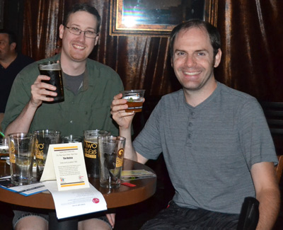 Mmm ... Two Brothers beer ...