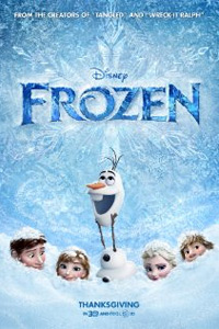 Movie poster for “Frozen”