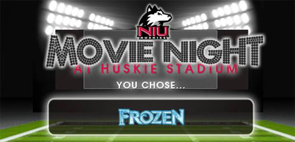 Movie Night at Huskie Stadium