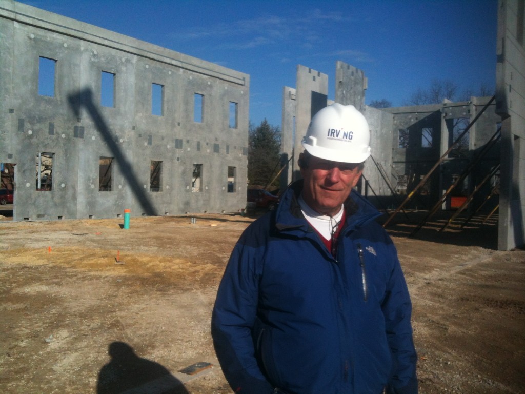 DPHQ Precast Panel Installation