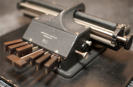 Photo of an exhibit in the Blackwell