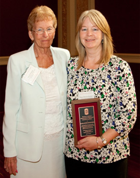 Dana Ditrichs-Kunkel (right) and Patricia S. Siebrasse