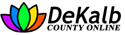 The original book worm logo from the beginning eventually was rebranded to an iconic lotus flower. The reason behind this change was to create an icon that represented the important systems of DeKalb Country. These 5 systems represented by the 5 leaves of the icon of the lotus flower stand for Education, Industry, Agriculture, Community, and Accountability.