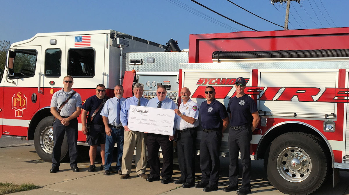 Sycamore Fire Department Receives 1,000 Grant DeKalb County Online