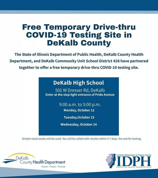 Free COVID-19 Testing in DeKalb County